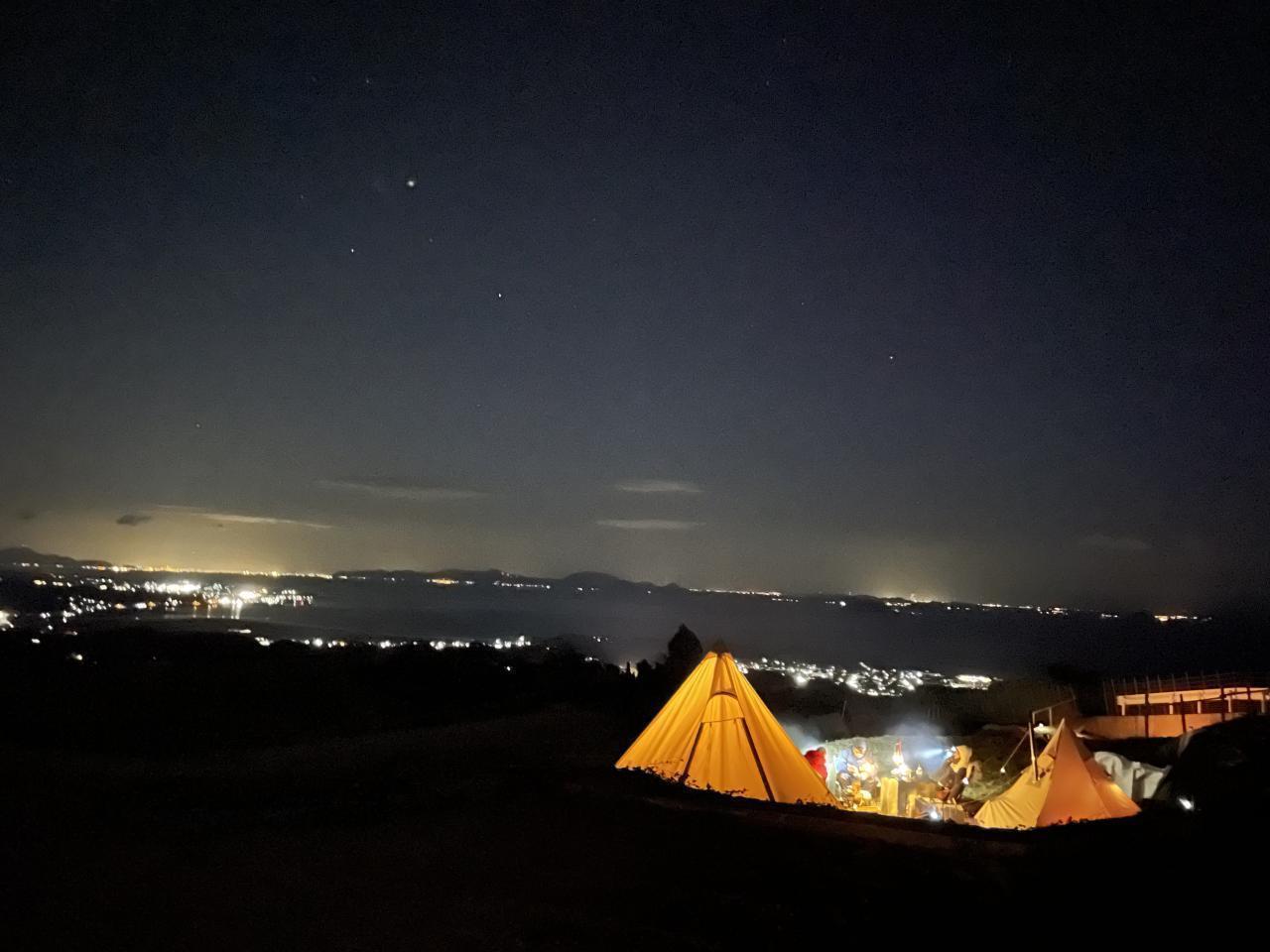 荒廃する棚田を復活させろ！　田んぼ1枚貸切り　棚田キャンプ＜エコ・パーク論所原＞