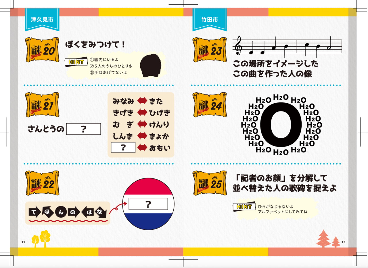 県内全域55ヶ所に2000名が訪れた謎解きフォトラリー＜大分県＞